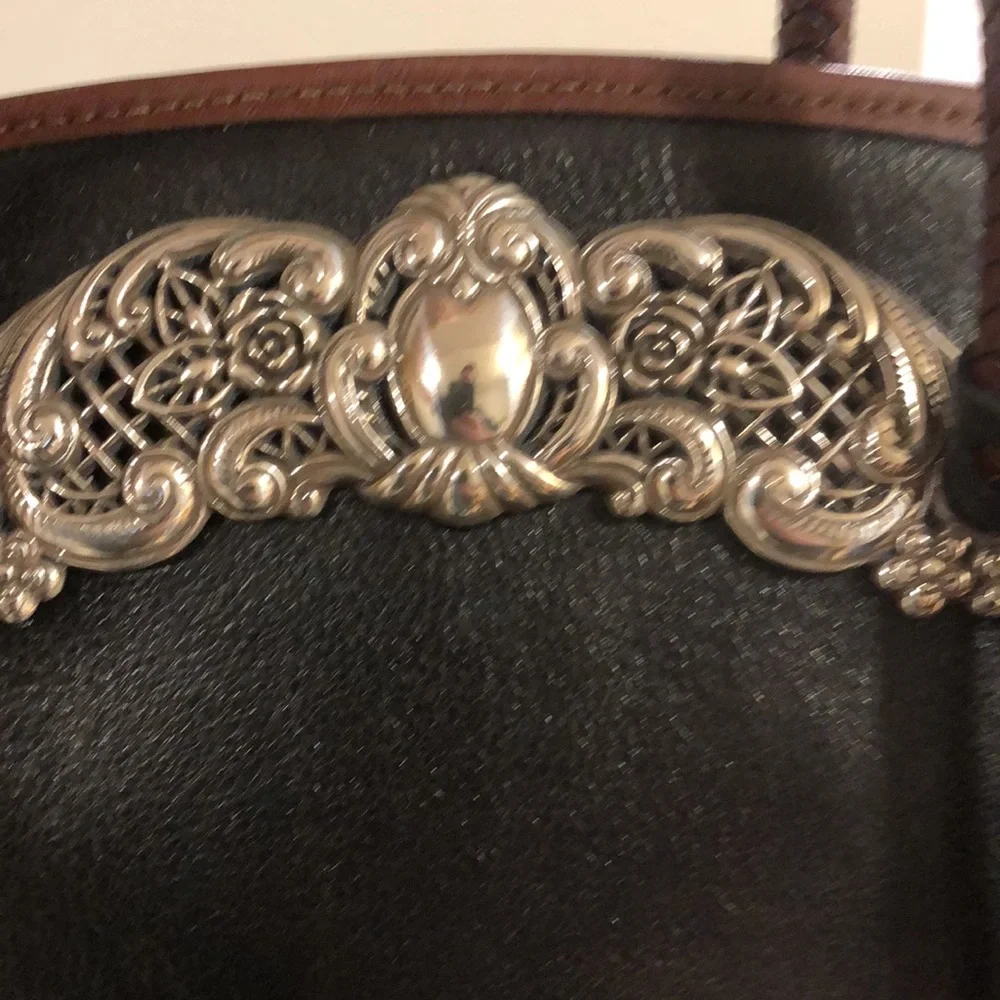 Brighton women’s vintage leather handbag - Picture 4 of 5